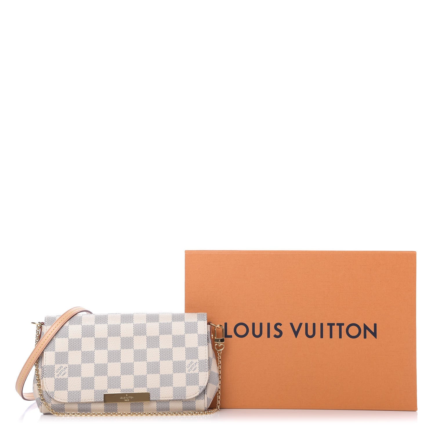 Louis Vuitton Damier Azur Favorite PM 9 of 11