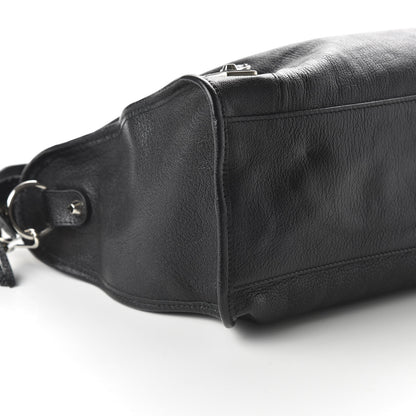 Balenciaga Chevre Silver Metallic Edge Hardware City Black 7 of 11
