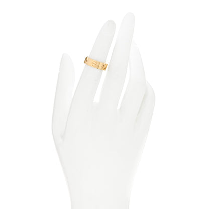 Cartier 18K Yellow Gold 5.5mm LOVE Ring 48 4.5 2 of 5