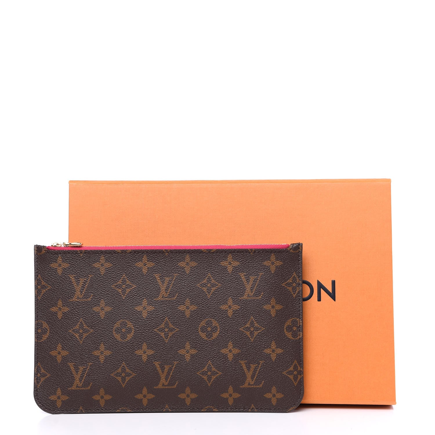 Louis Vuitton Monogram Neverfull MM GM Pochette Pivoine 10 of 10