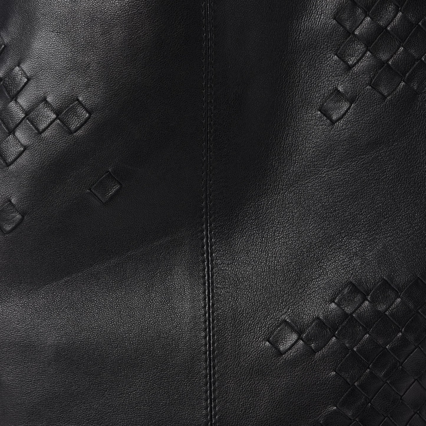 Nappa Intrecciato Perforated Regent Tote Black