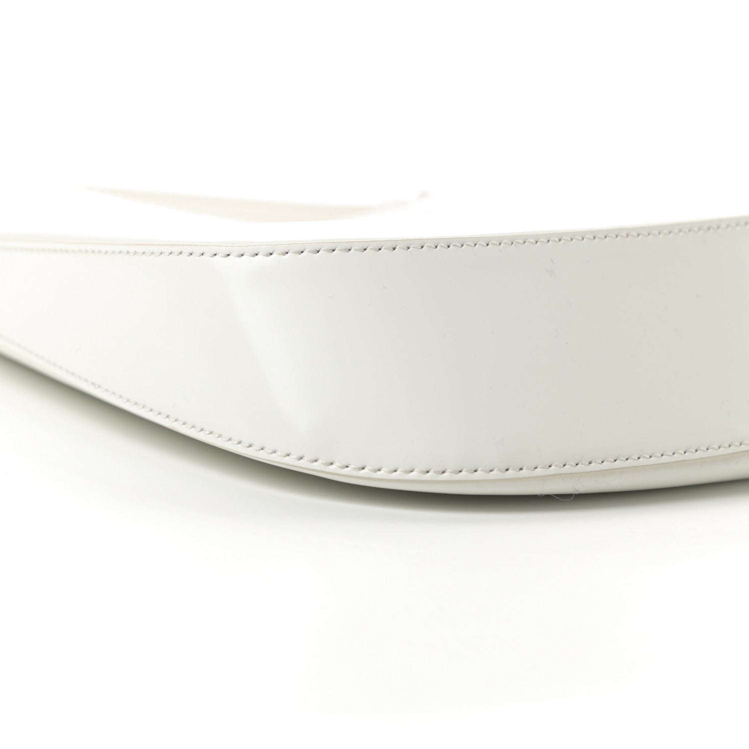Prada Spazzolato Cleo Shoulder Bag White 9 of 10