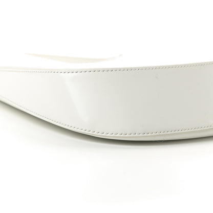 Prada Spazzolato Cleo Shoulder Bag White 9 of 10