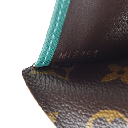 Louis Vuitton Monogram Compact Marie Wallet Vert 7 of 9