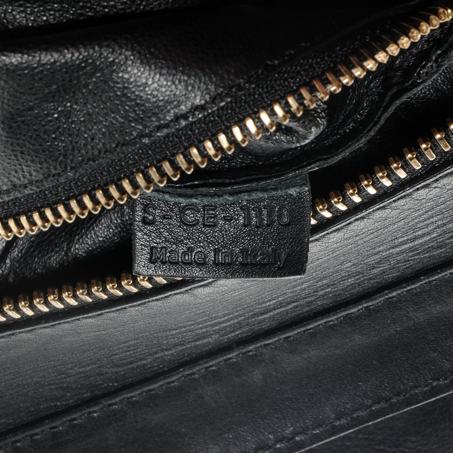 Smooth Calfskin Mini Luggage Black