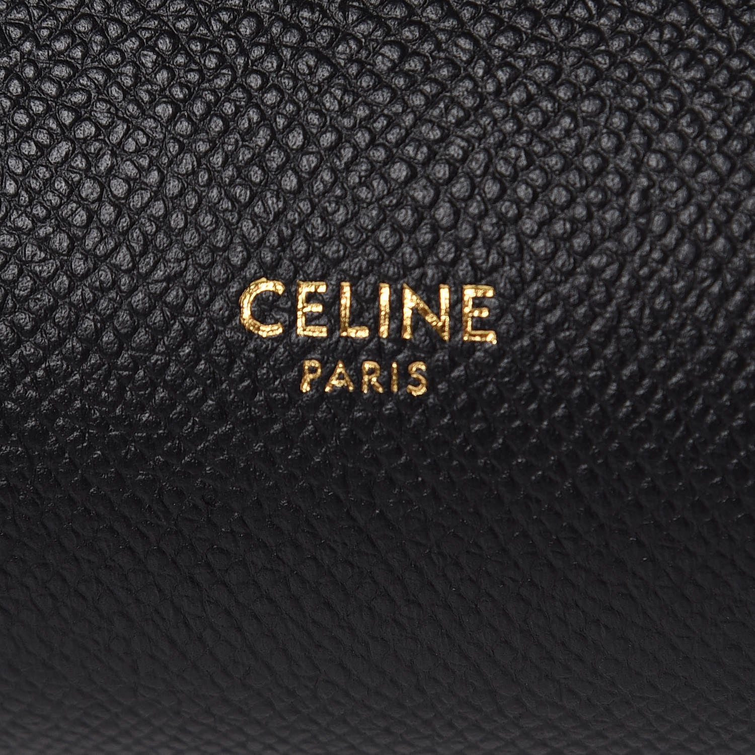 Celine Grained Calfskin Nano Belt Bag Black 7 of 8