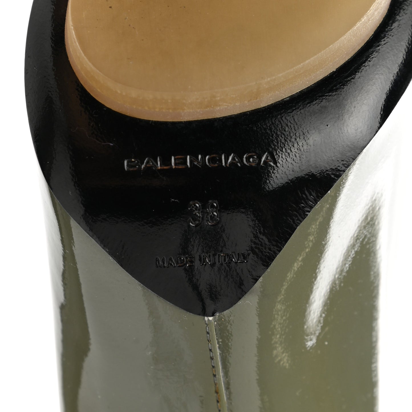 Patent Pointed Toe Pumps 38 Grey