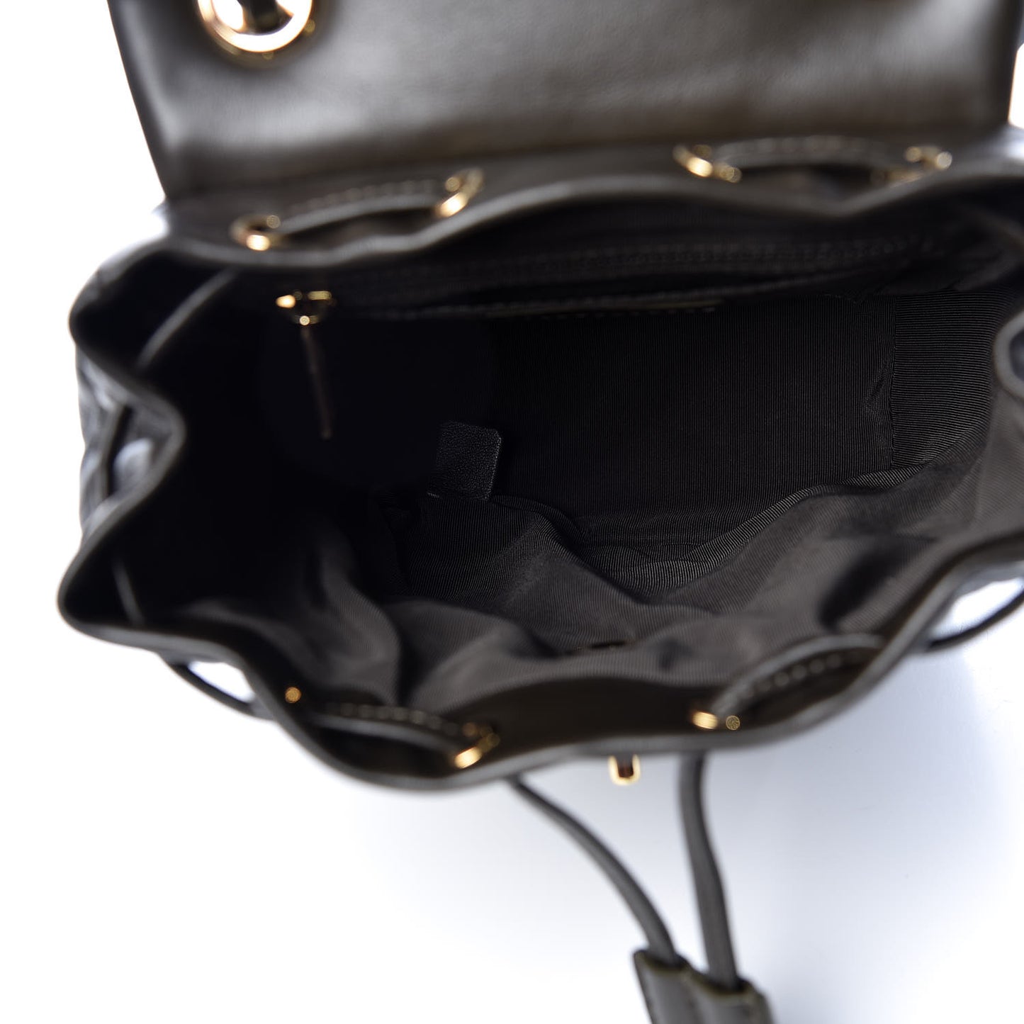 Calfskin Quilted Mini Urban Spirit Backpack Dark Brown