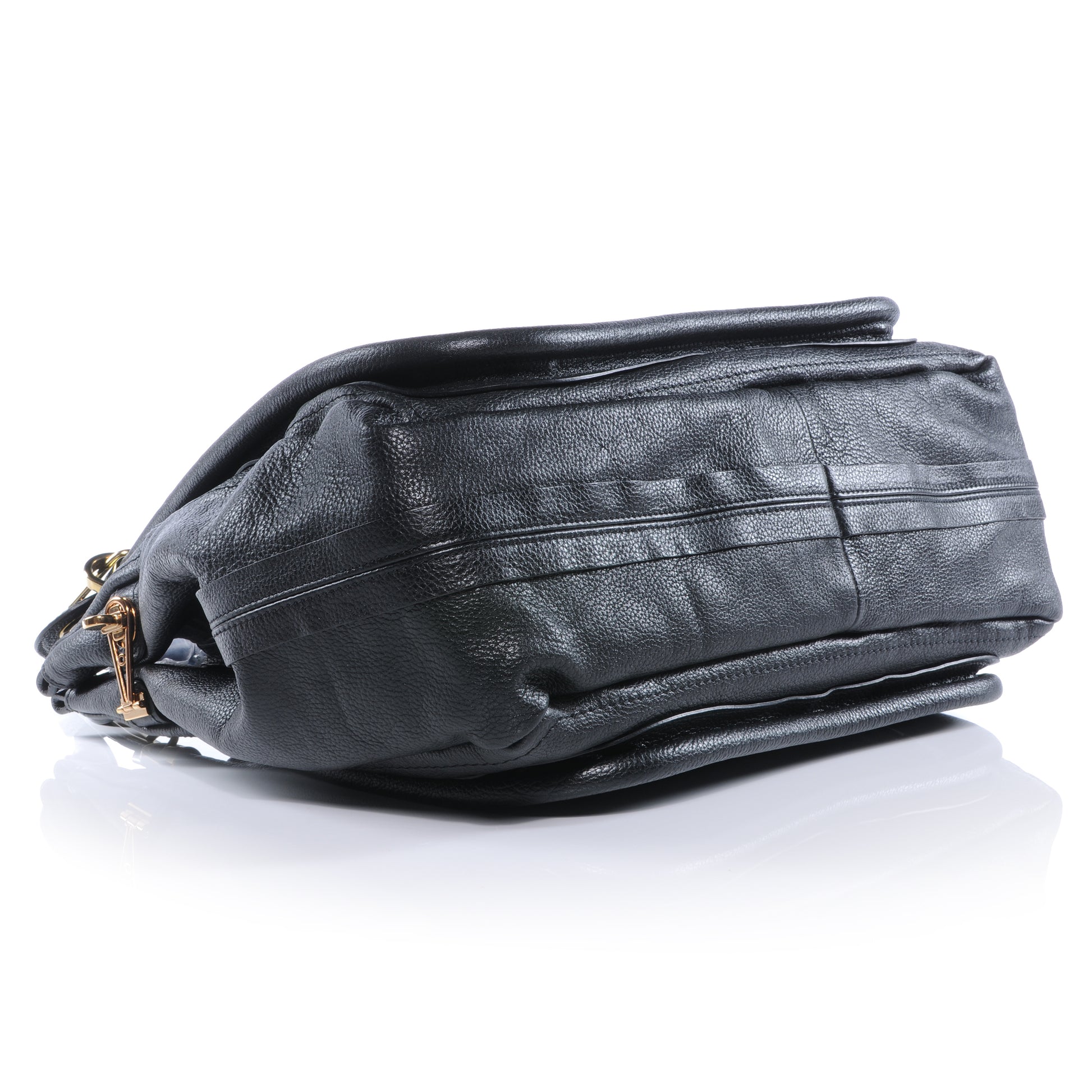 Chloe Calfskin Medium Paraty Tote Black 4 of 8