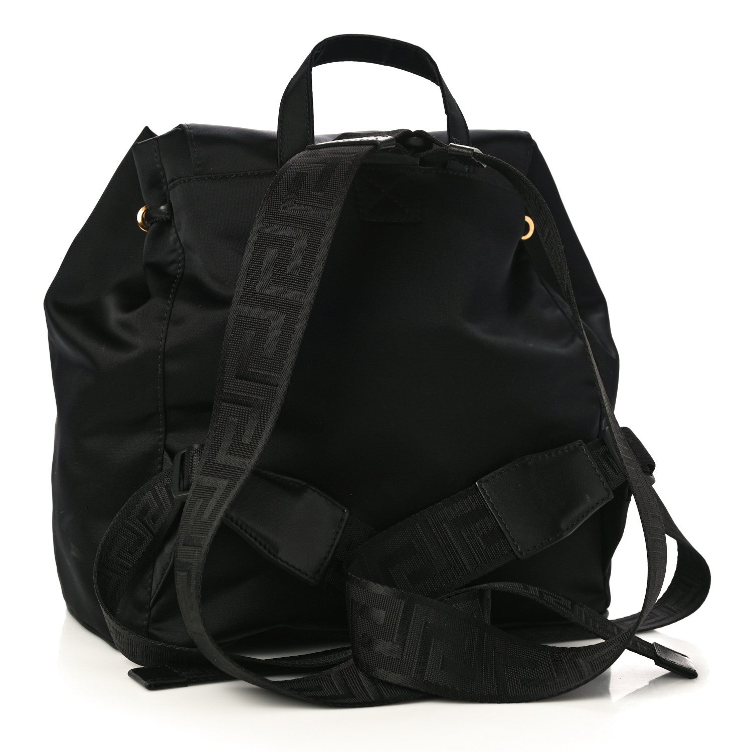 Versace Nylon Palazzo Medusa Backpack Black 3 of 10