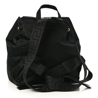 Versace Nylon Palazzo Medusa Backpack Black 3 of 10