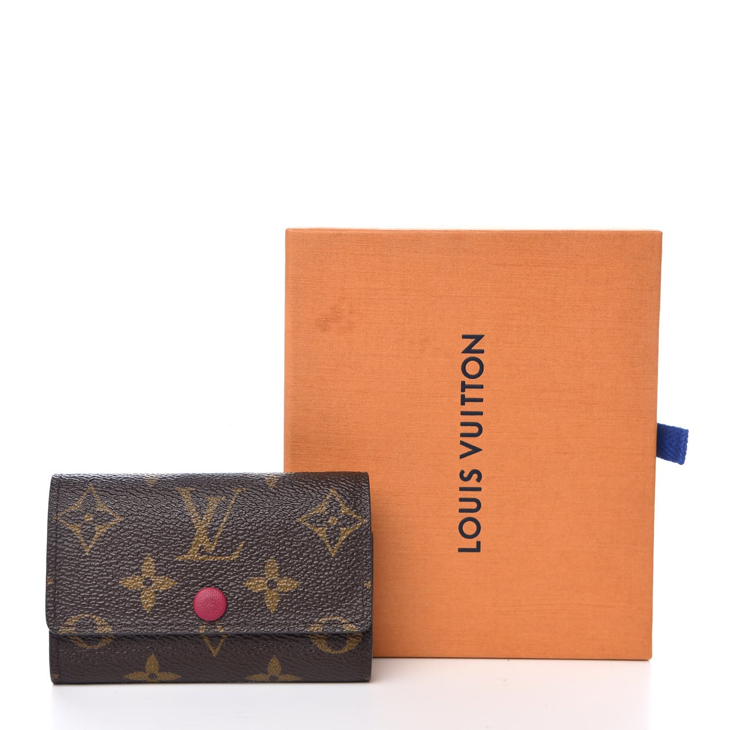 Monogram 6 Key Multicles Holder Fuchsia