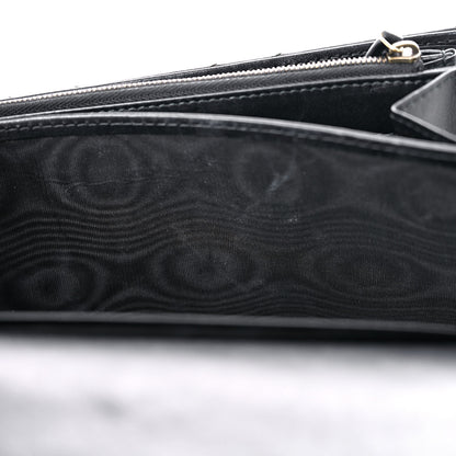 Gucci Calfskin Matelasse GG Marmont Chain Wallet Black 13 of 18