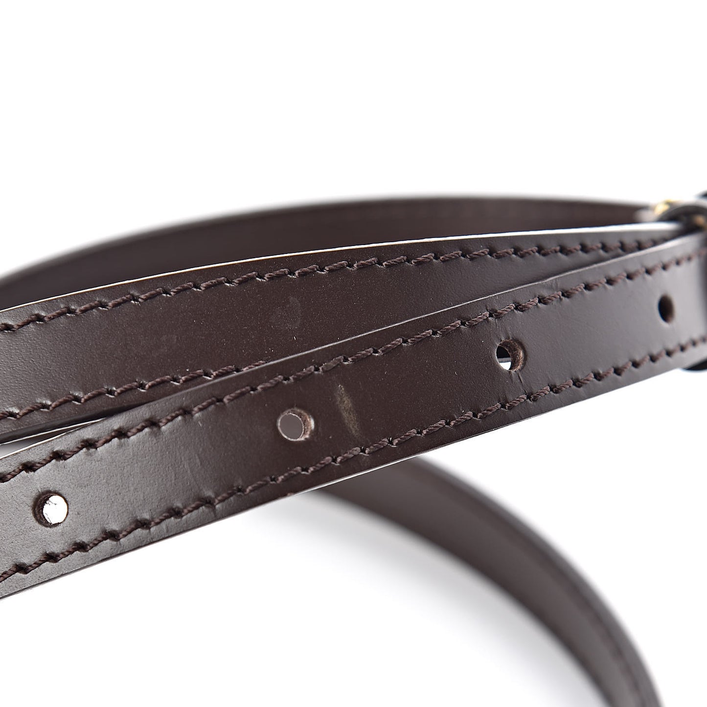 Calfskin 16mm Adjustable Shoulder Strap Brown