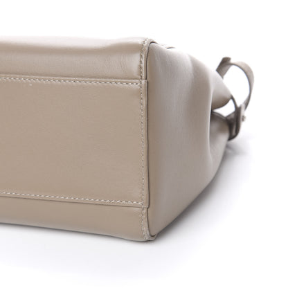 Fendi Nappa Mini Peekaboo Iconic Satchel Tortora 10 of 11