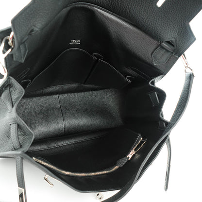 Hermes Taurillon Clemence Jypsiere 34 Black 6 of 20