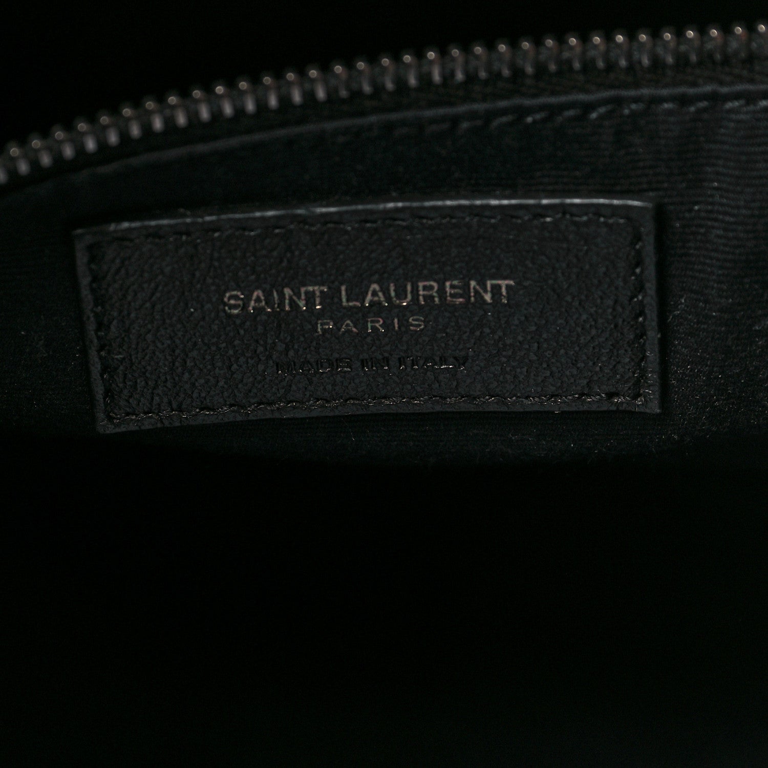 Saint Laurent Crinkled Calfskin Matelasse Monogram Medium Niki Shopper Tote Black 6 of 11