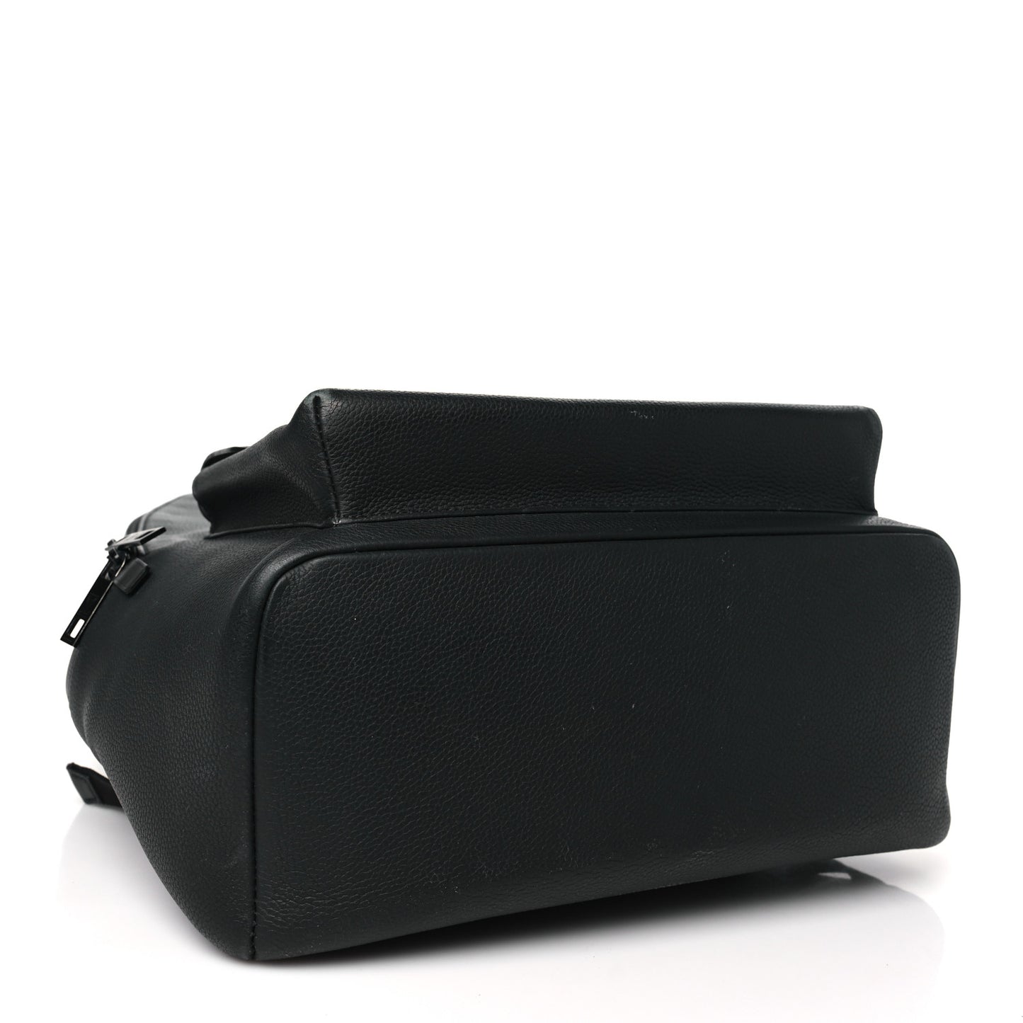 Grained Calfskin Aerogram Takeoff Backpack Black