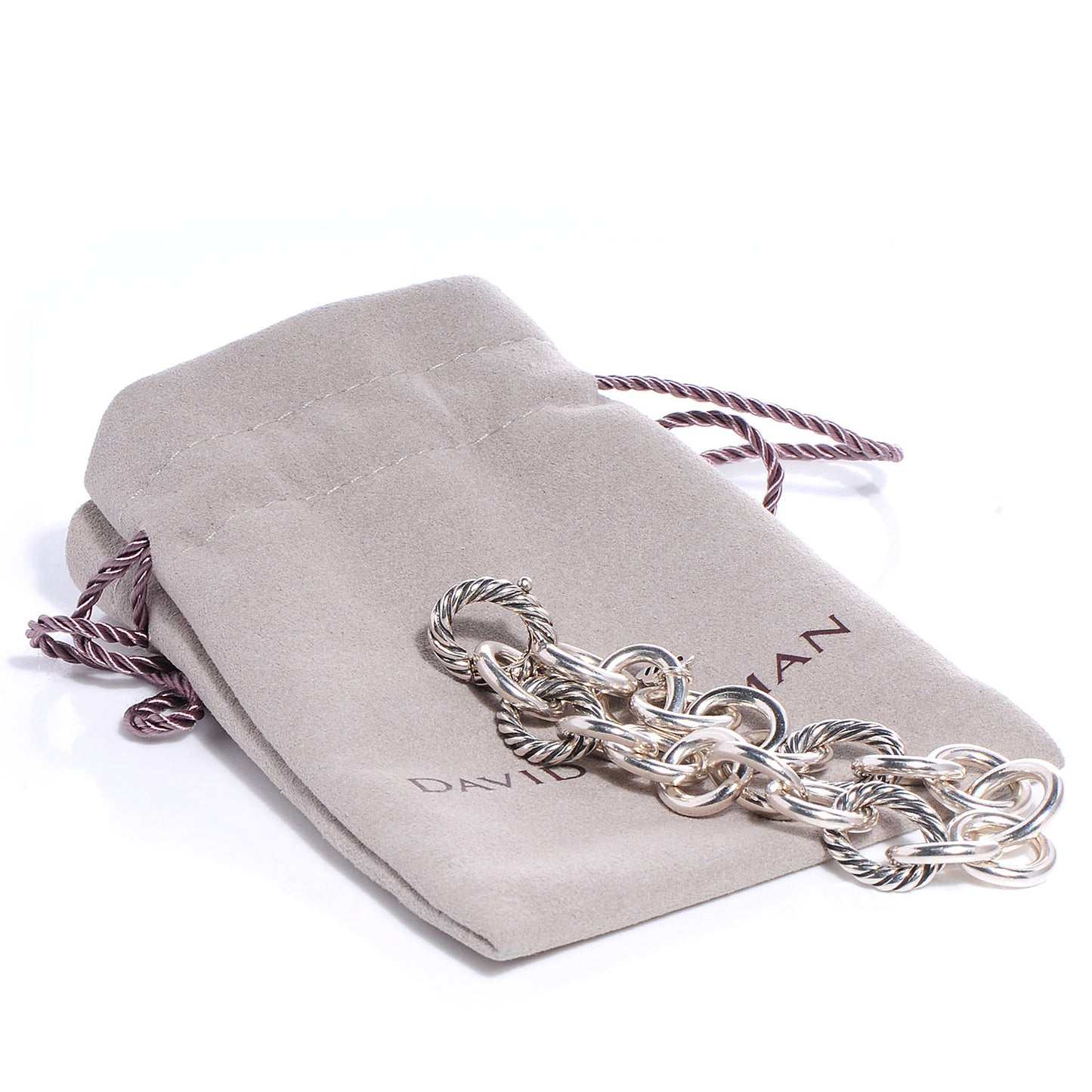 Sterling Silver 12mm Large Oval Link Bracelet