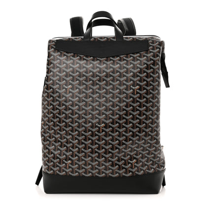 Goyard Goyardine Calfskin Cisalpin MM Backpack Black 1 of 10
