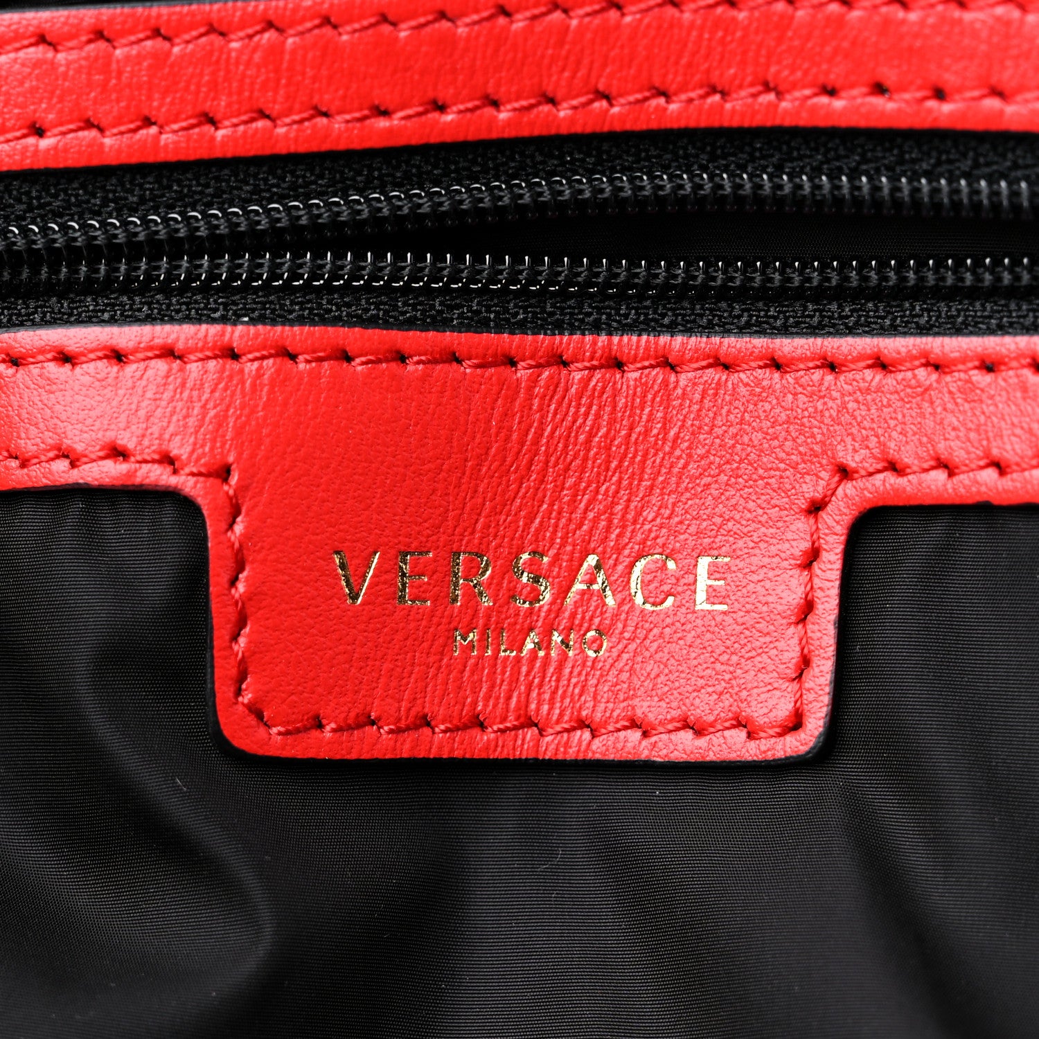 Versace Nylon Tresor De La Mer Print Shopper Tote White Multicolor 6 of 9