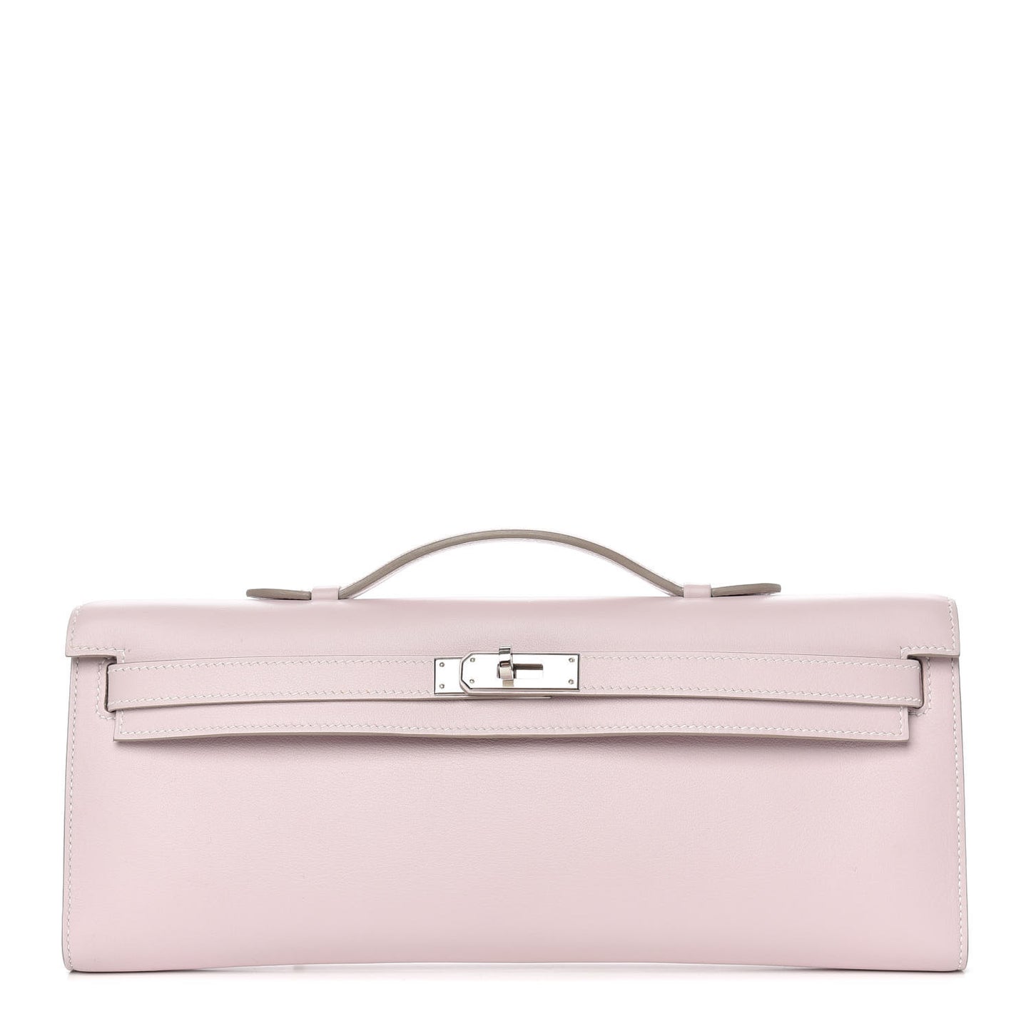 Swift Kelly Cut Clutch Pochette Rose Dragee