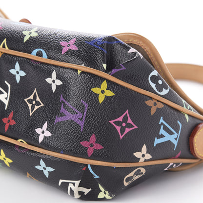 Louis Vuitton Monogram Multicolor Patti Black 7 of 14