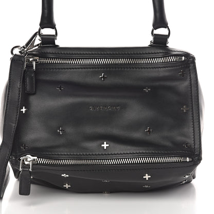 Givenchy Calfskin Cross Embellished Small Pandora Black 7 of 9