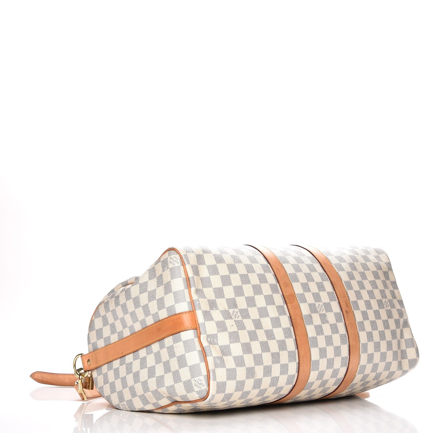 Louis Vuitton Damier Azur Keepall Bandouliere 45 4 of 14