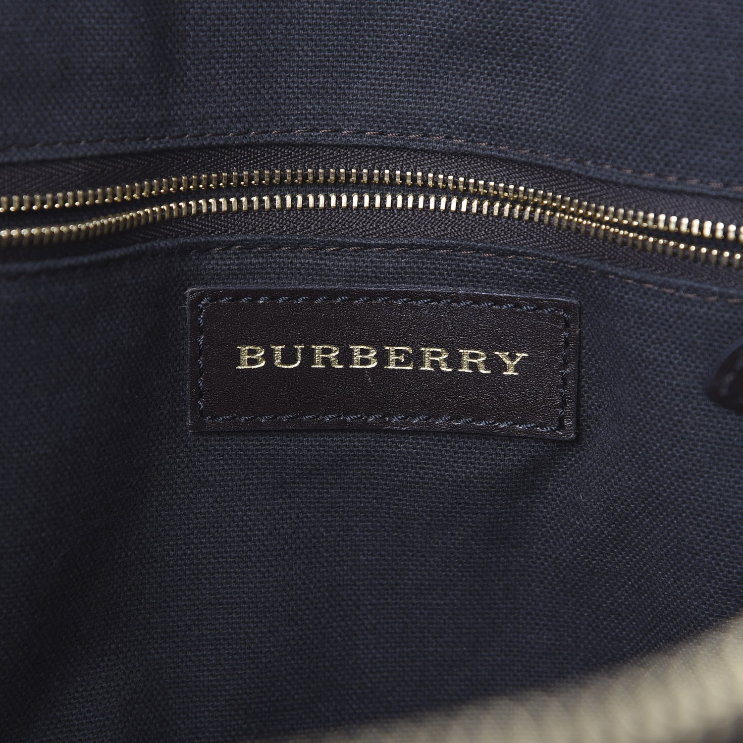 Burberry Haymarket Check Medium Primrose Tote Chocolate 5 of 15