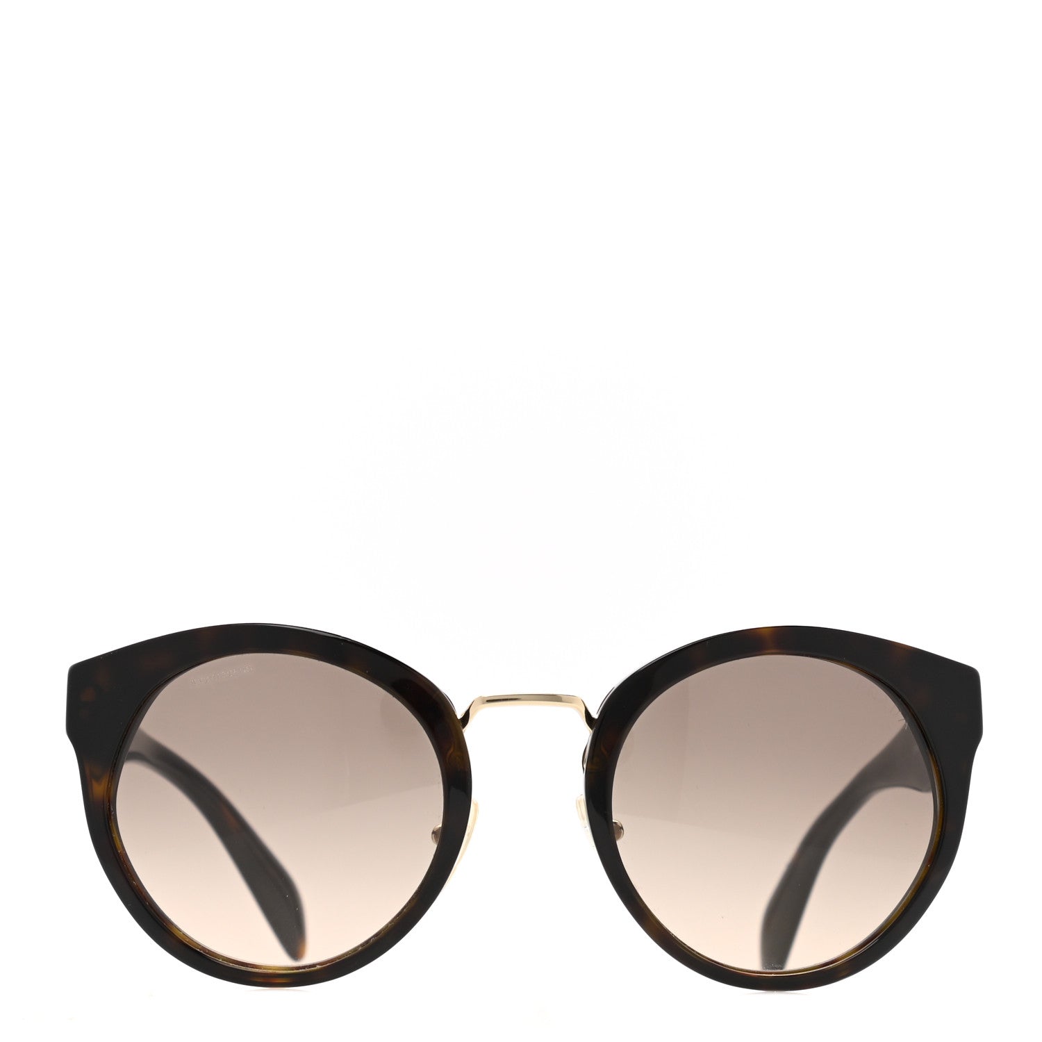 Prada Round Sunglasses SPR 05T Tortoise 2 of 7