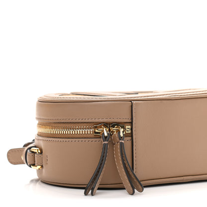 Fendi Vitello Grace Camoscio O'Lock Mini Camera Case Sand Rovere 9 of 11