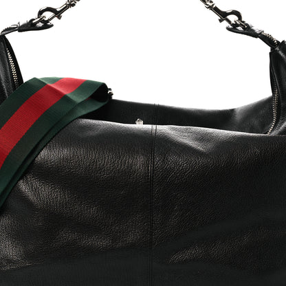 Gucci Grained Calfskin Medium Brea Crossbody Bag Black 8 of 11