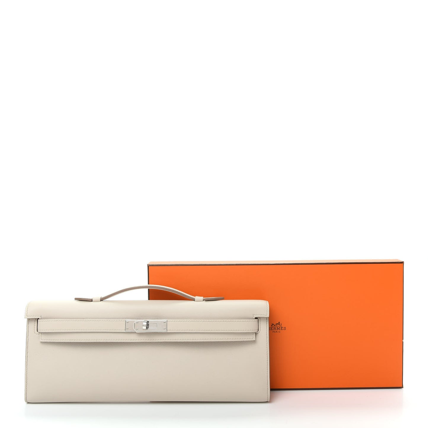 Swift Kelly Cut Clutch Pochette Beton