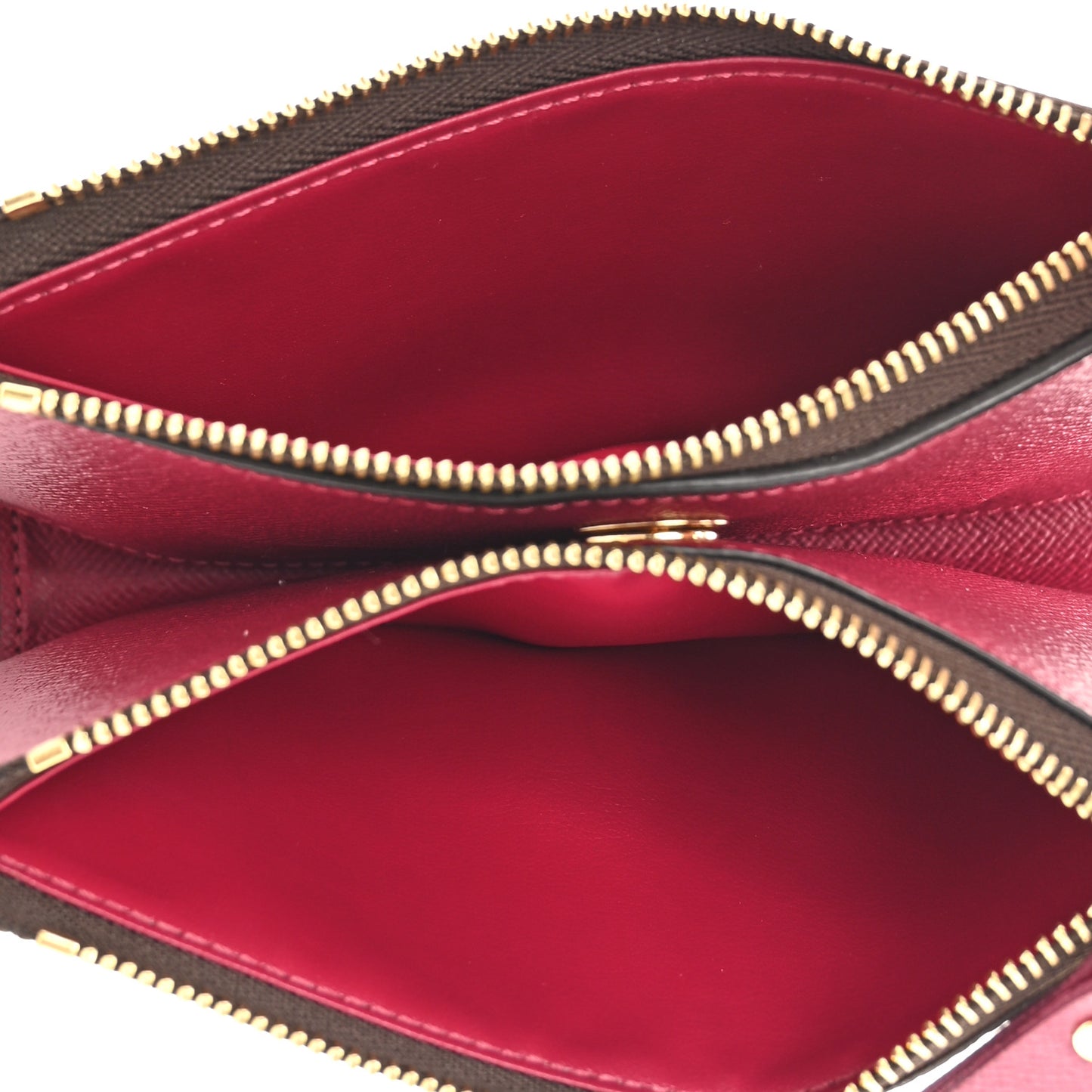 Monogram Adele Compact Wallet Fuchsia