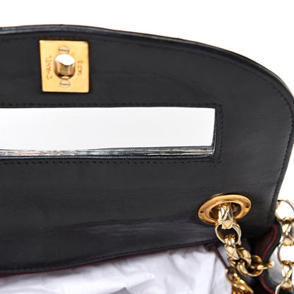 Chanel Lambskin Vertical Quilt Small Single Flap Black 18 of 20