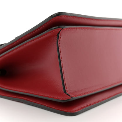 Gucci Calfskin Sylvie Web Small Queen Margaret Top Handle Bag Blue Agata Hibiscus Red Mystic White Sugar Pink 9 of 10
