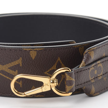 Louis Vuitton Monogram Bandouliere Shoulder Strap Black 5 of 8