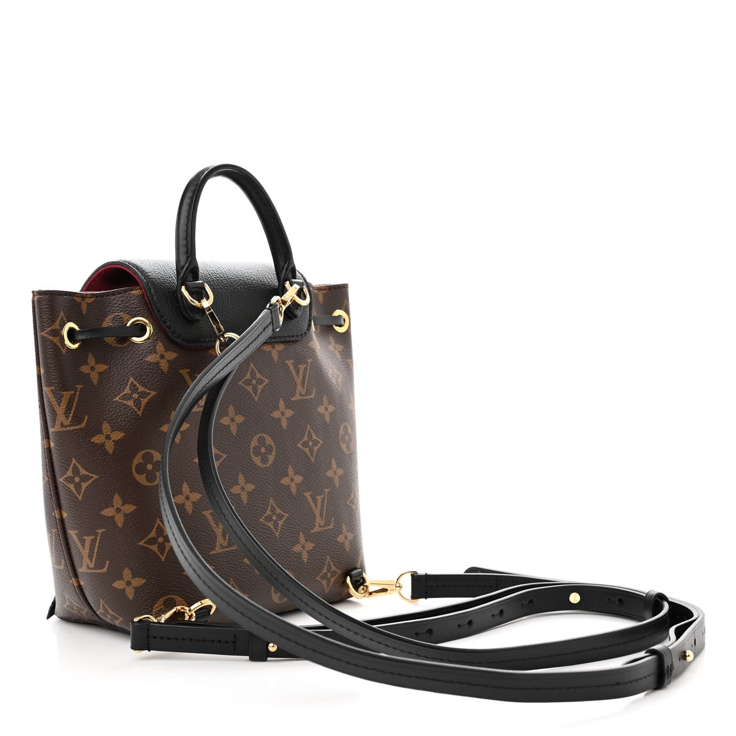 Monogram BB Montsouris NM Backpack Black