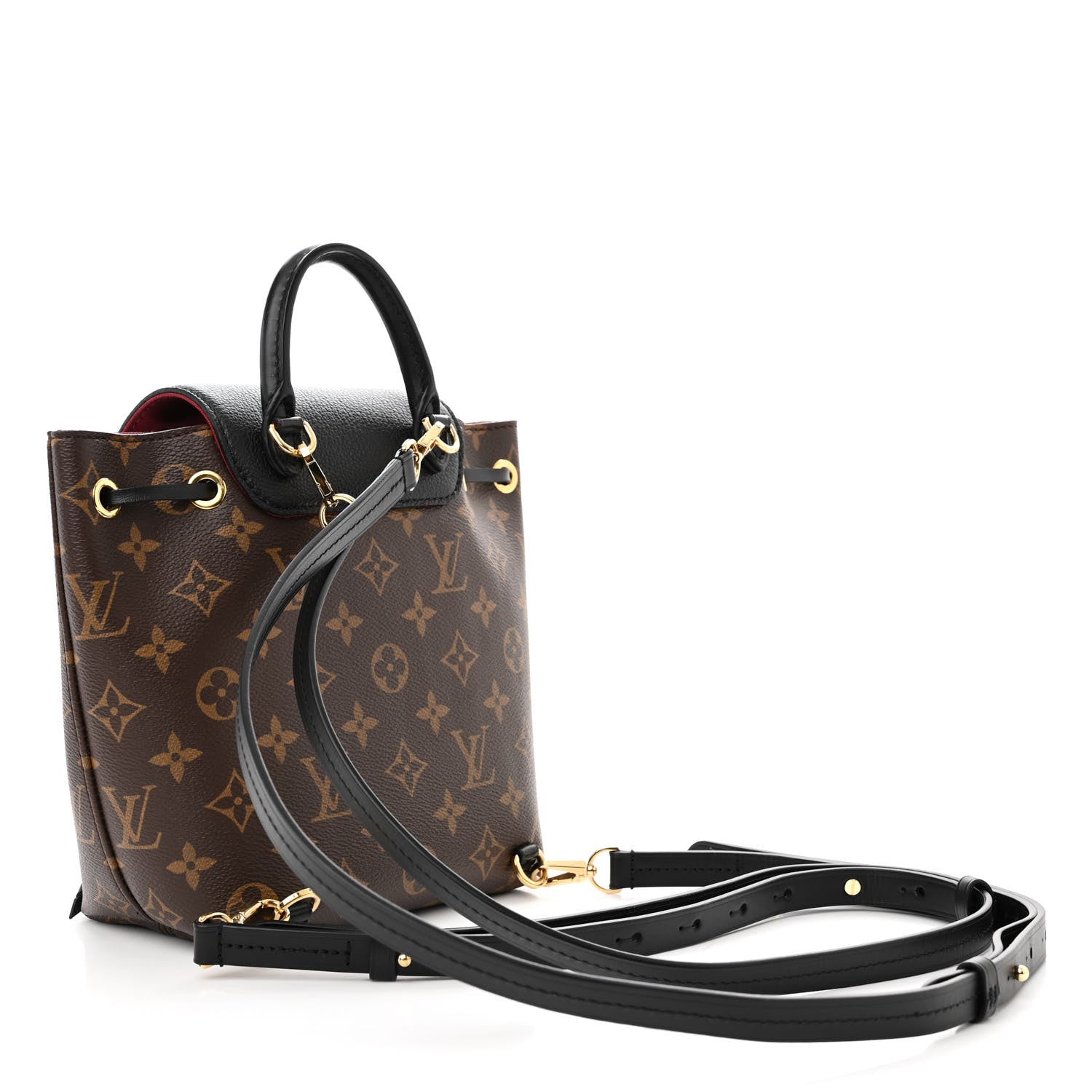 Louis Vuitton Monogram BB Montsouris NM Backpack Black 3 of 10