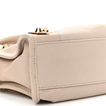 Balenciaga Chevre Gold Metallic Edge Hardware Mini City Beige Praline 8 of 10