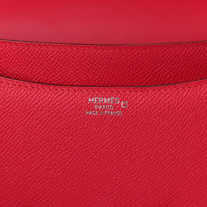 Hermes Epsom Shiny Alligator Lizard Constance 24 Rose Extreme Rose Poupre Etru Ombre 5 of 12
