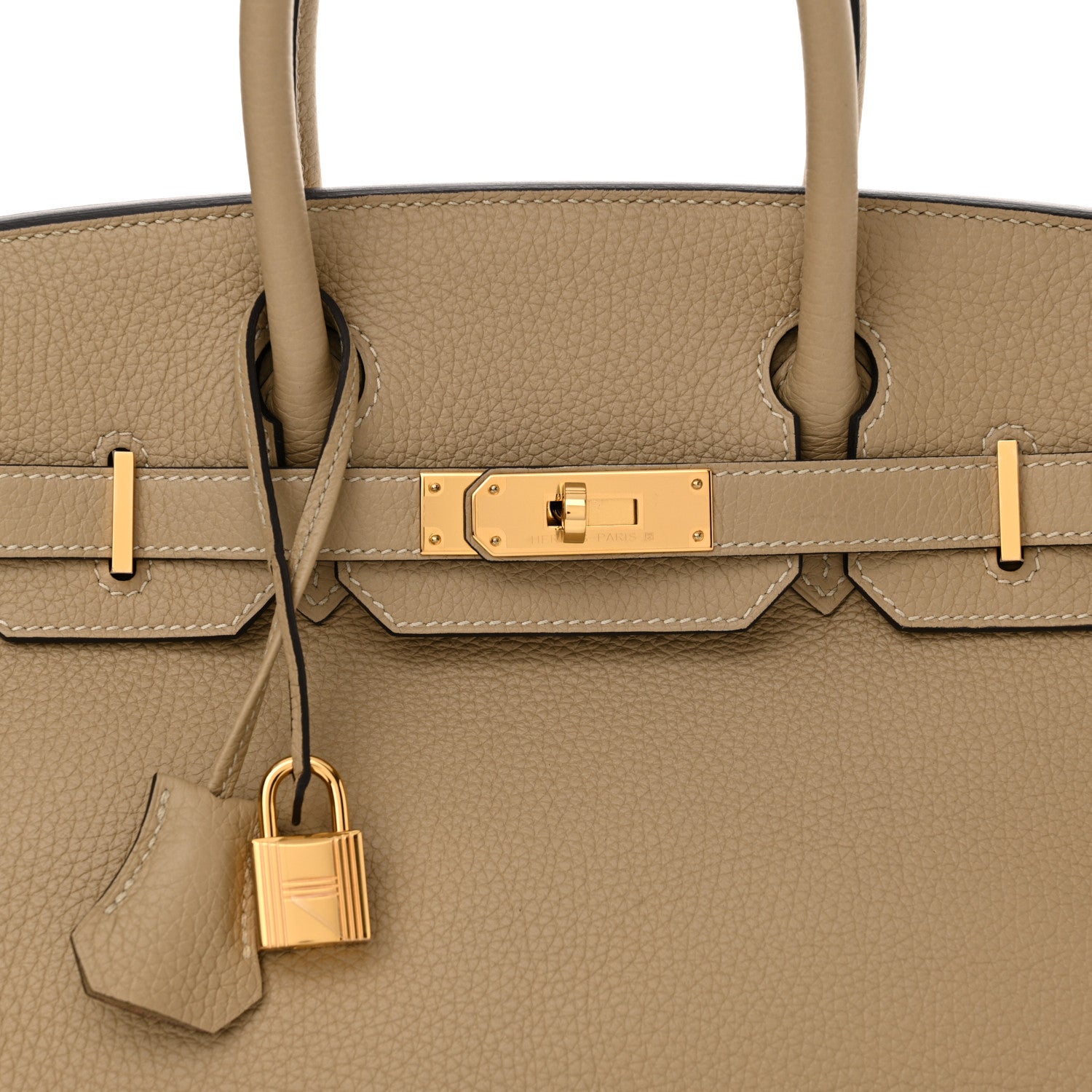 Hermes Taurillon Clemence Birkin 30 Trench 8 of 11