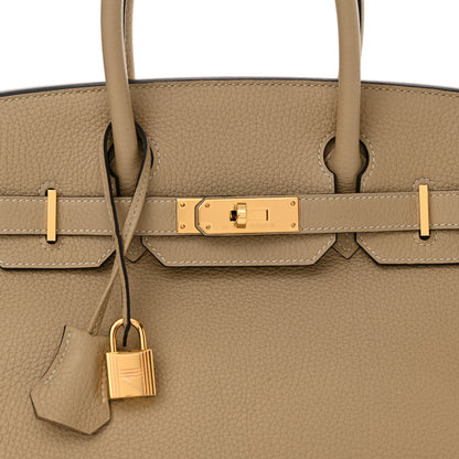 Hermes Taurillon Clemence Birkin 30 Trench 8 of 11