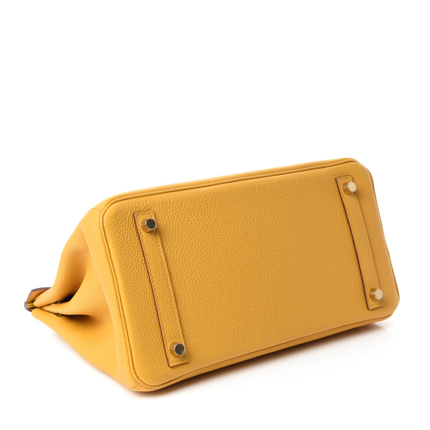 Togo Birkin 30 Jaune Ambre
