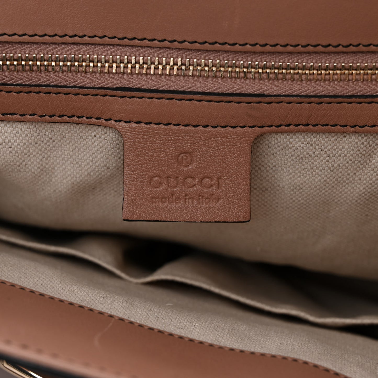 Guccissima Large Emily Chain Shoulder Bag Camelia