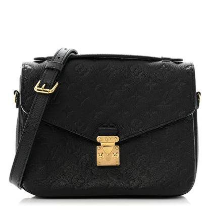 Louis Vuitton Empreinte Pochette Metis Black 1 of 15