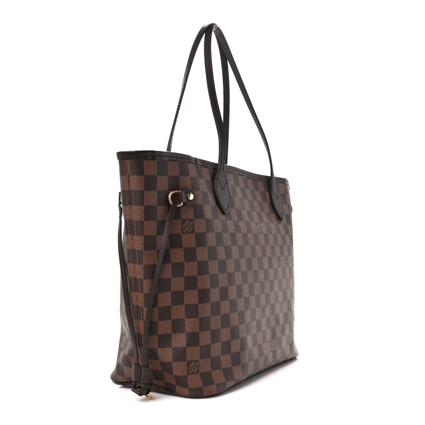 Damier Ebene Neo Neverfull MM Rose Ballerine