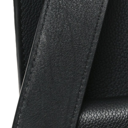 Louis Vuitton Soft Calfskin Lockme Tote MM Black 10 of 11