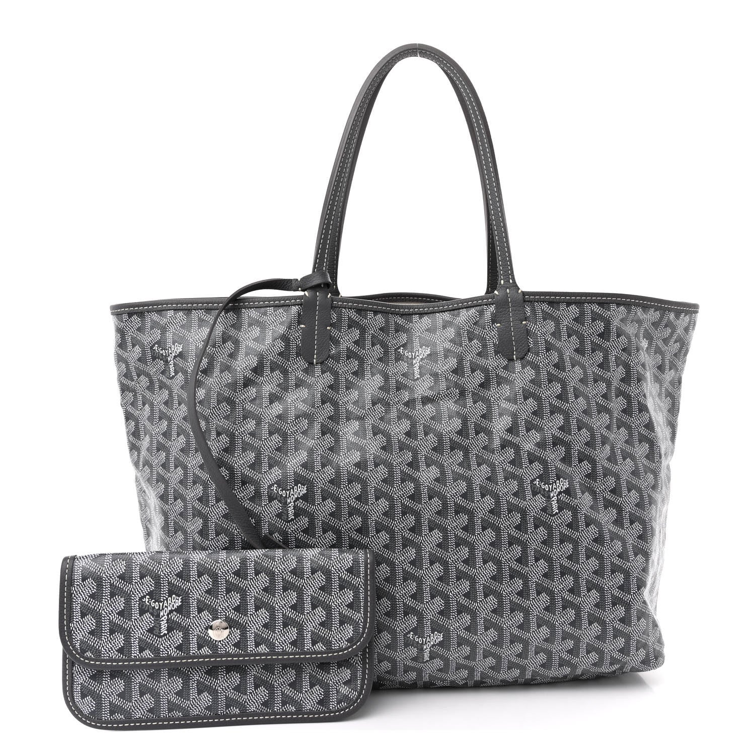 Goyard Goyardine Saint Louis PM Grey 3 of 13